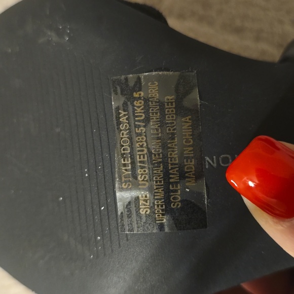 NWOB French Connection SIZE 8 Black Women's High Heels - Picture 6 of 8